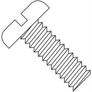 KANEBRIDGE 1/4-20 x 5/8 Slotted Pan Machine Screw - Full Thread - Nylon - Pkg of 2500 1410MSPN